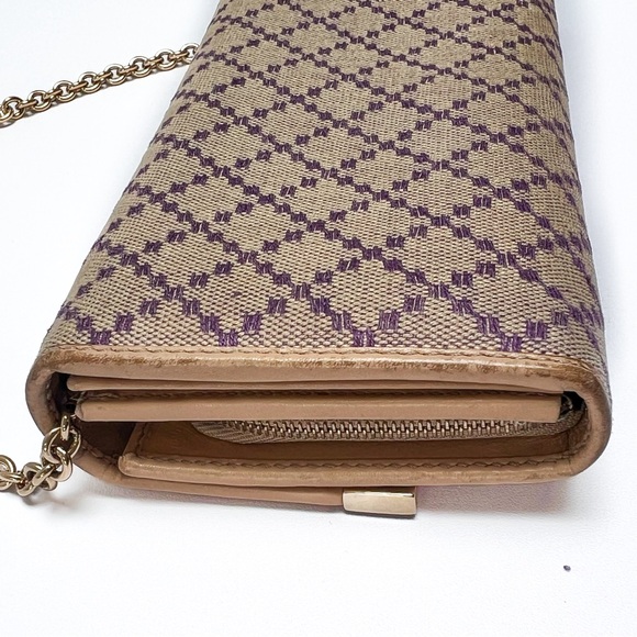 SOLD Gucci Wallet On Chain Fabric - Picture 10 of 14